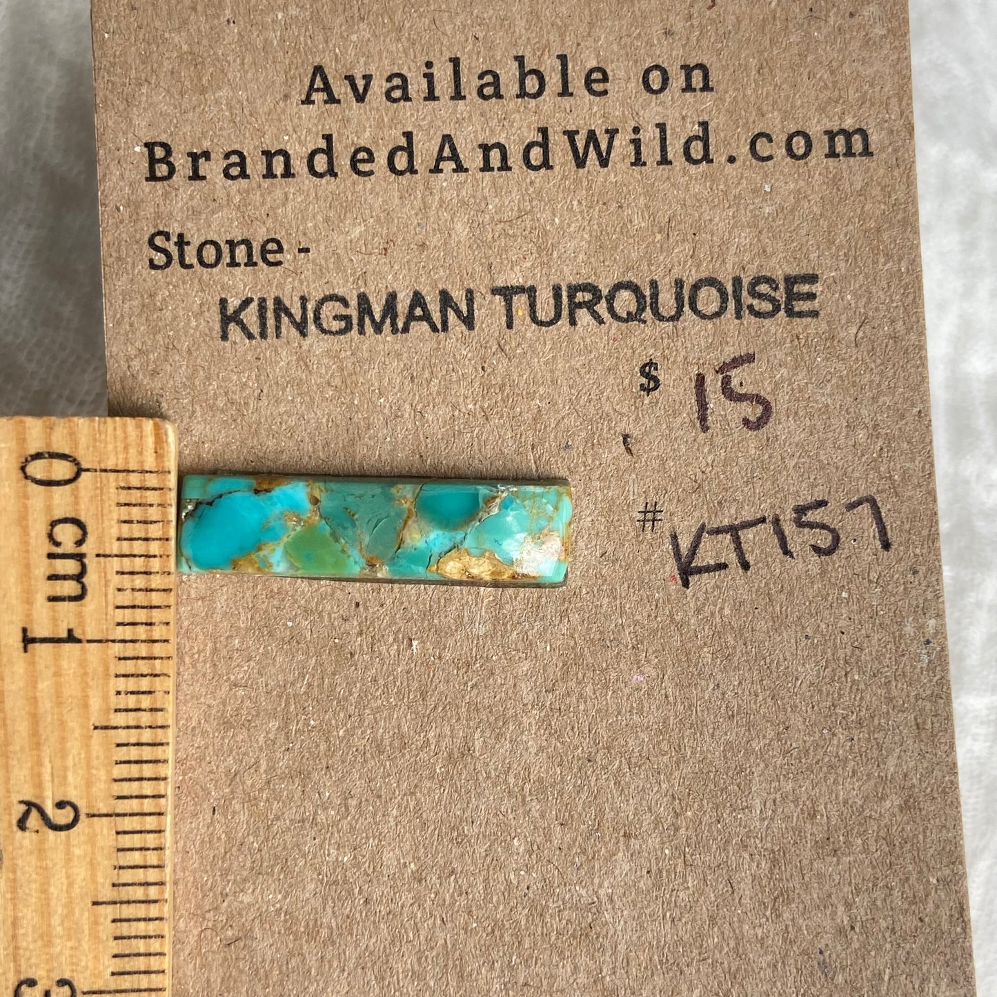 Kingman Turquoise (composite) Cabochon - KT157