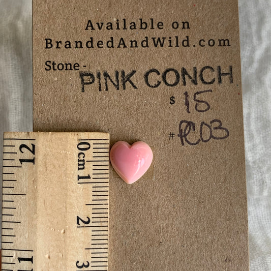Pink Conch Cabochon - PC03