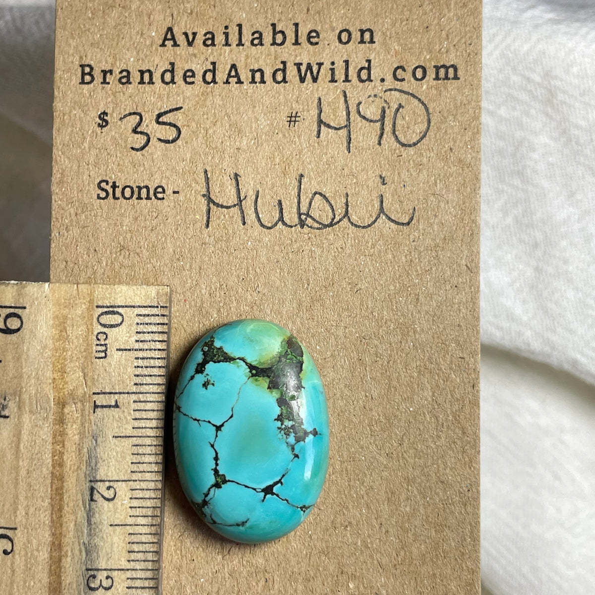 Hubei Turquoise Cabochon - H90 41C92DB7-4654-4671-9B85-96BDE44A479A Brandedandwild.com