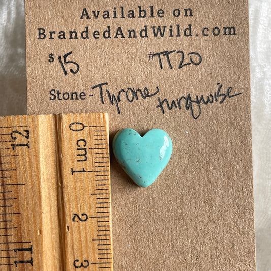 Tyrone Turquoise Cabochon - TT20 41E7BC9C-B11C-4B49-85FD-86E2890EAE90 Brandedandwild.com