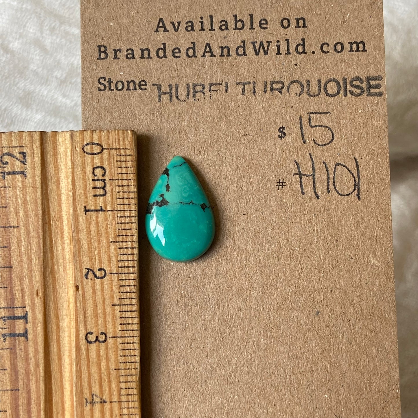 Hubei Turquoise Cabochon - H101 41EEC17B-ED02-4000-9E7A-193176BCD834 Brandedandwild.com