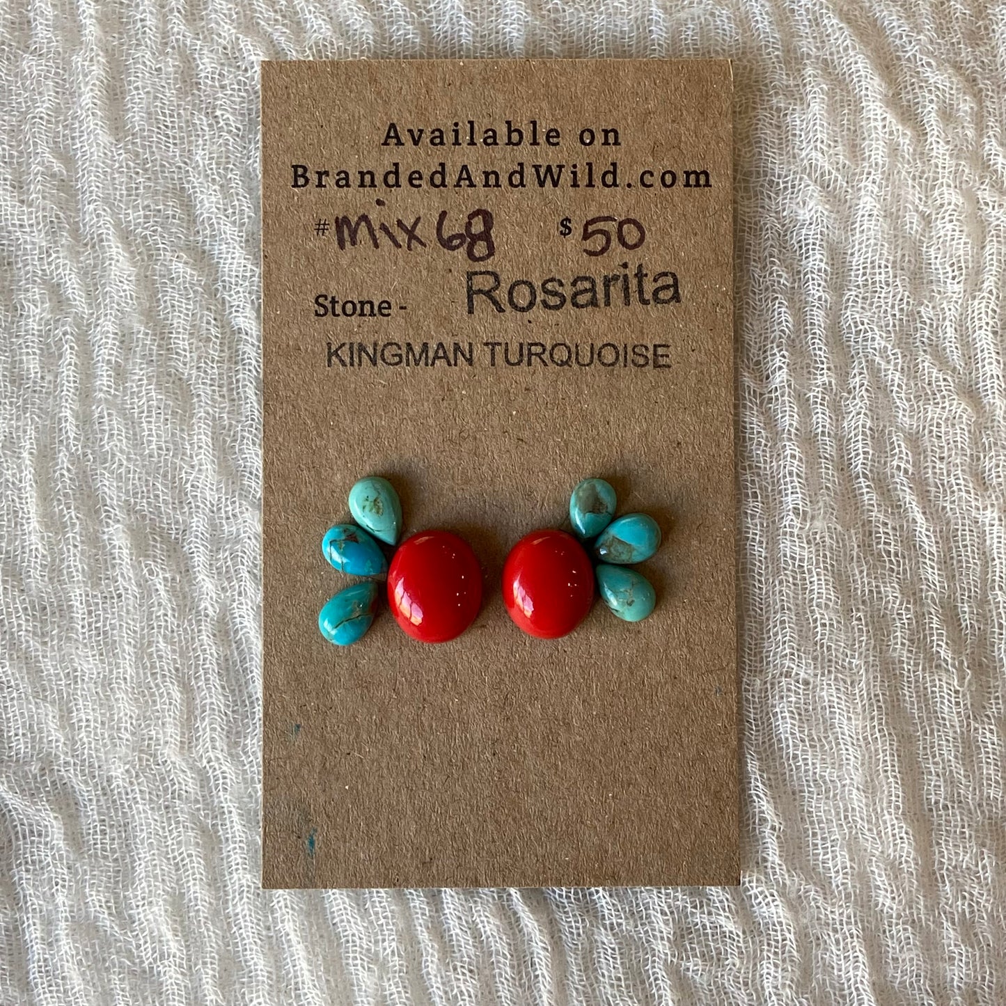 Rosarita / Kingman Cabochon - MIX68