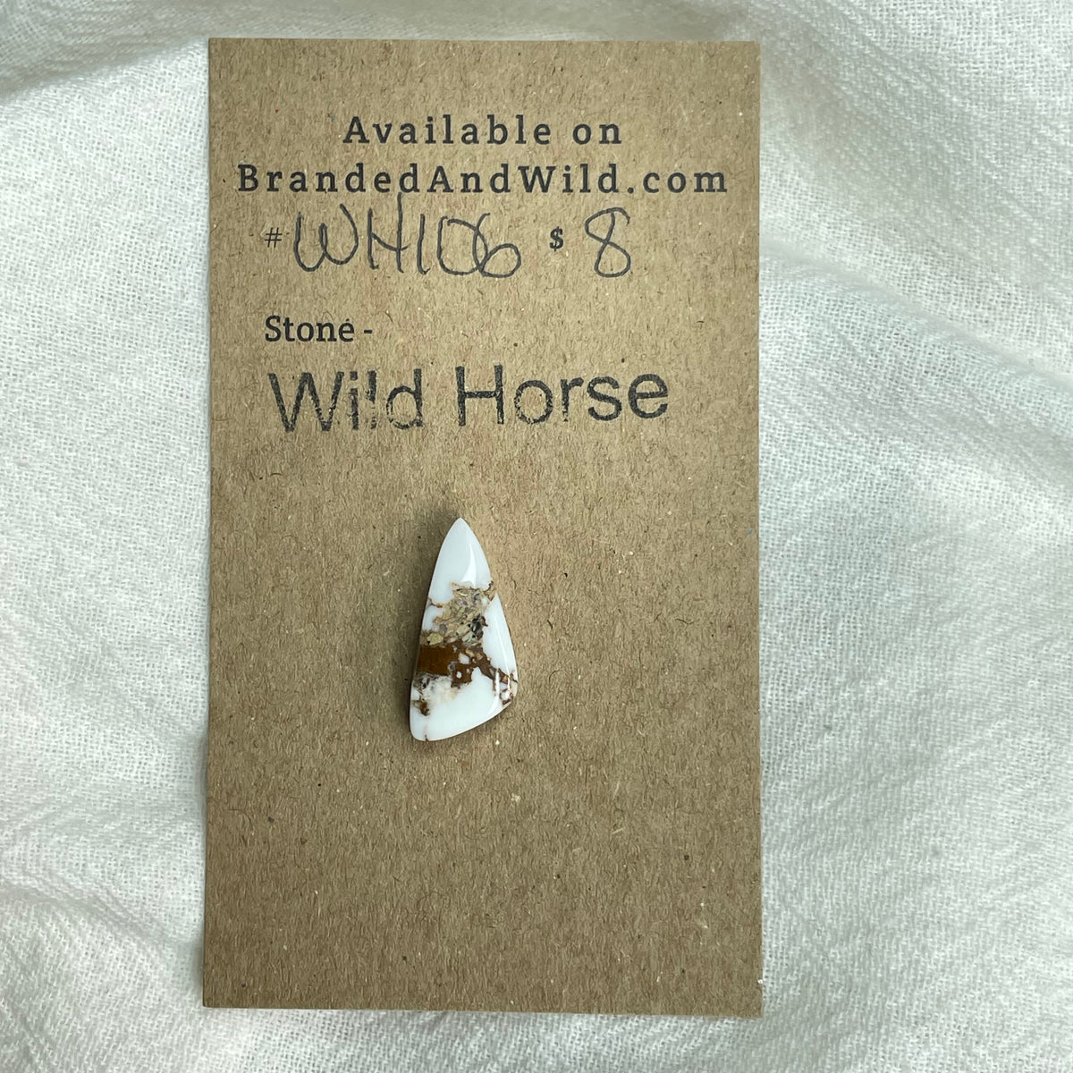 Wild Horse Cabochon - WH106 42267742-33D4-480E-A157-FAB3517384C8 Brandedandwild.com