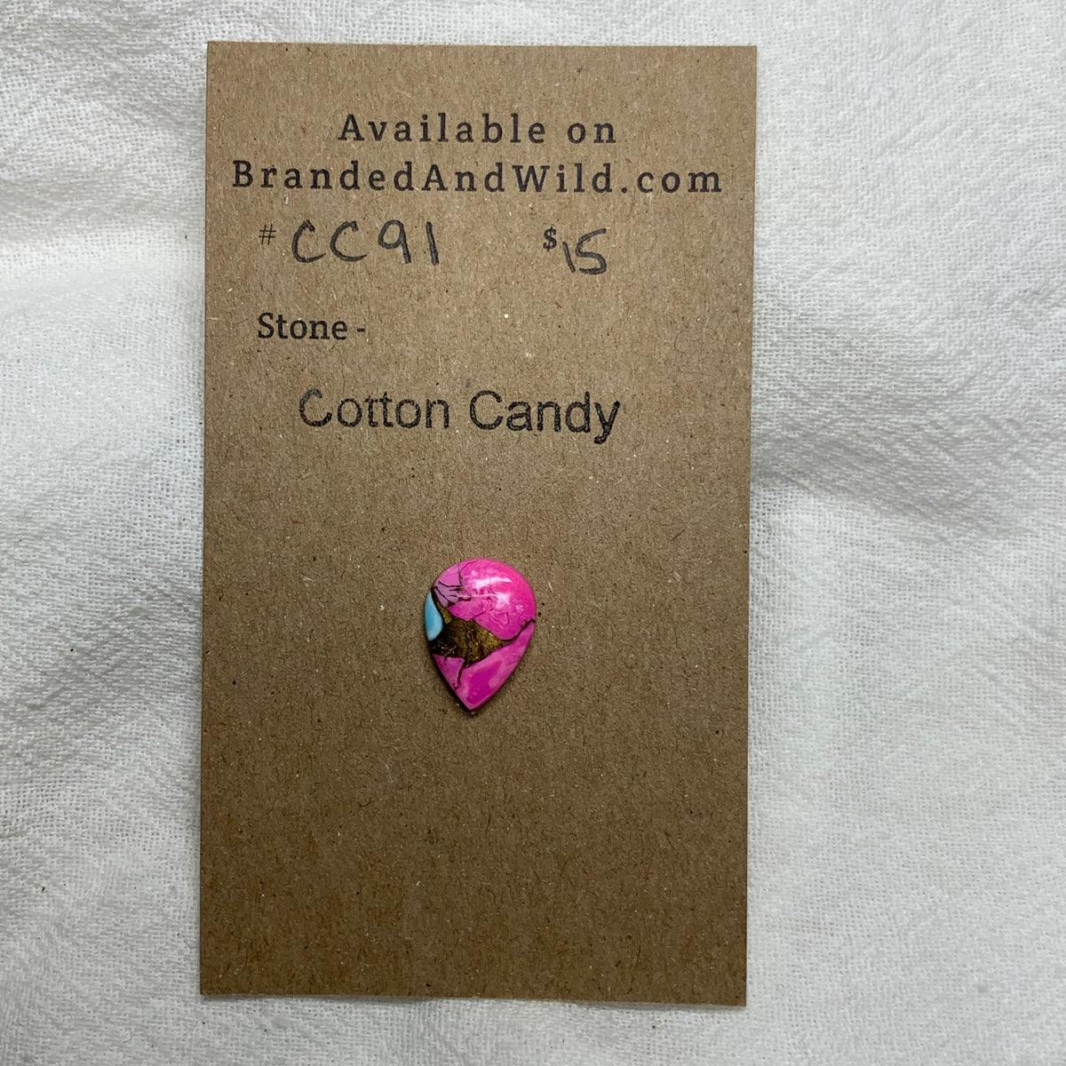 Cotton Candy Cabochon - CC91 422A0788-EEF3-487B-A9A0-357D3971B230 Brandedandwild.com