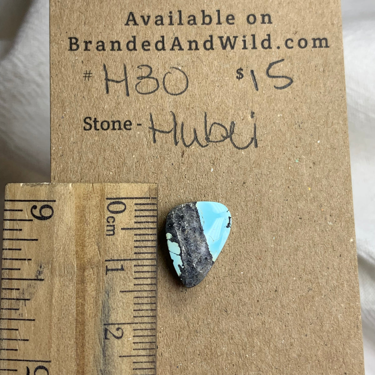 Hubei Turquoise Cabochon - H30 42438E51-FC37-4F8C-B93B-6E4E9DBA4F43 Brandedandwild.com