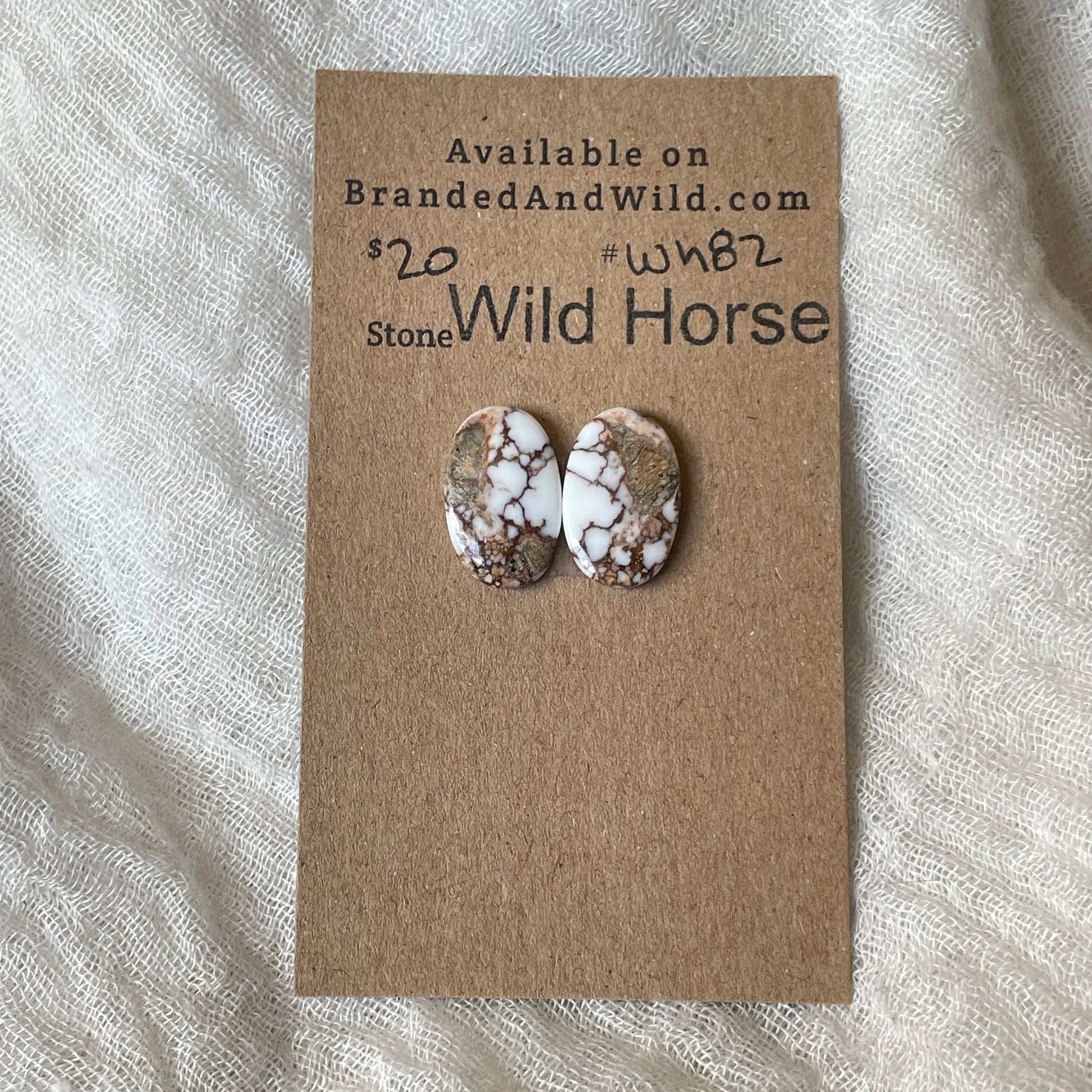 Wild Horse Cabochon - WH82 424FFD3F-81DC-46B6-A4D5-7E7AC57EC806 Brandedandwild.com
