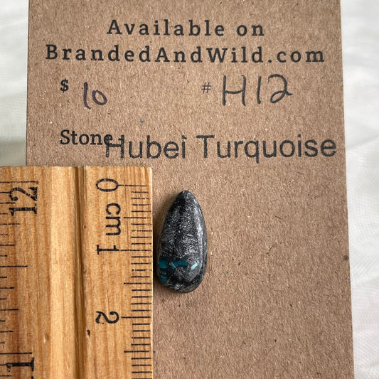 Hubei Turquoise Cabochon - H12 425E4B55-891B-4CB0-93D4-32E80C8D2B49 Brandedandwild.com