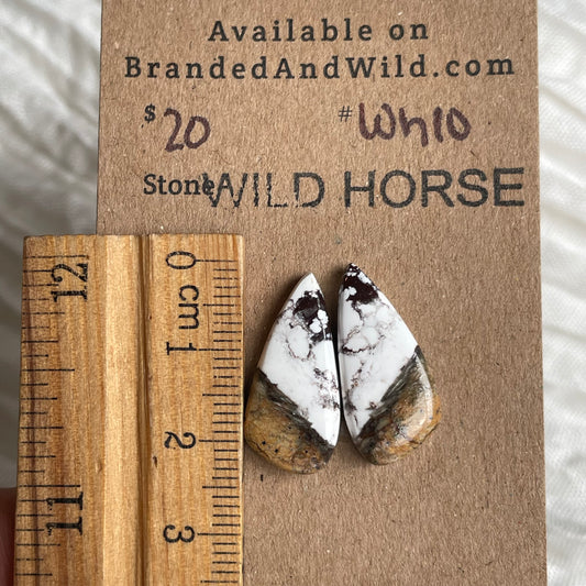 Wild Horse Cabochon - WH10 4286446B-3976-4174-92B9-84ACC20FD905 Brandedandwild.com