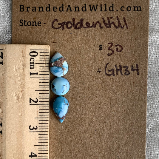 Golden Hill Cabochon - GH34