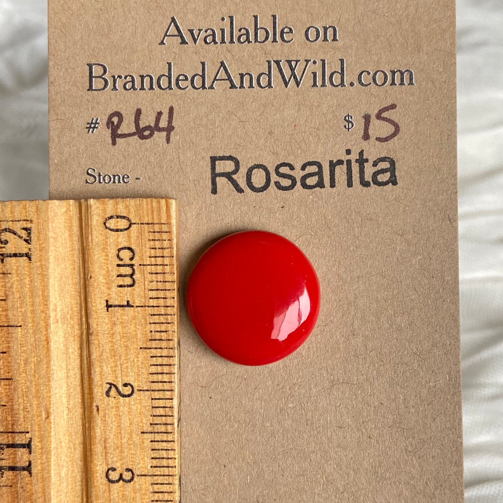 Rosarita - Cabochon - R64 42B6021B-62BD-4EF4-839D-0364A39BA8A6 Brandedandwild.com