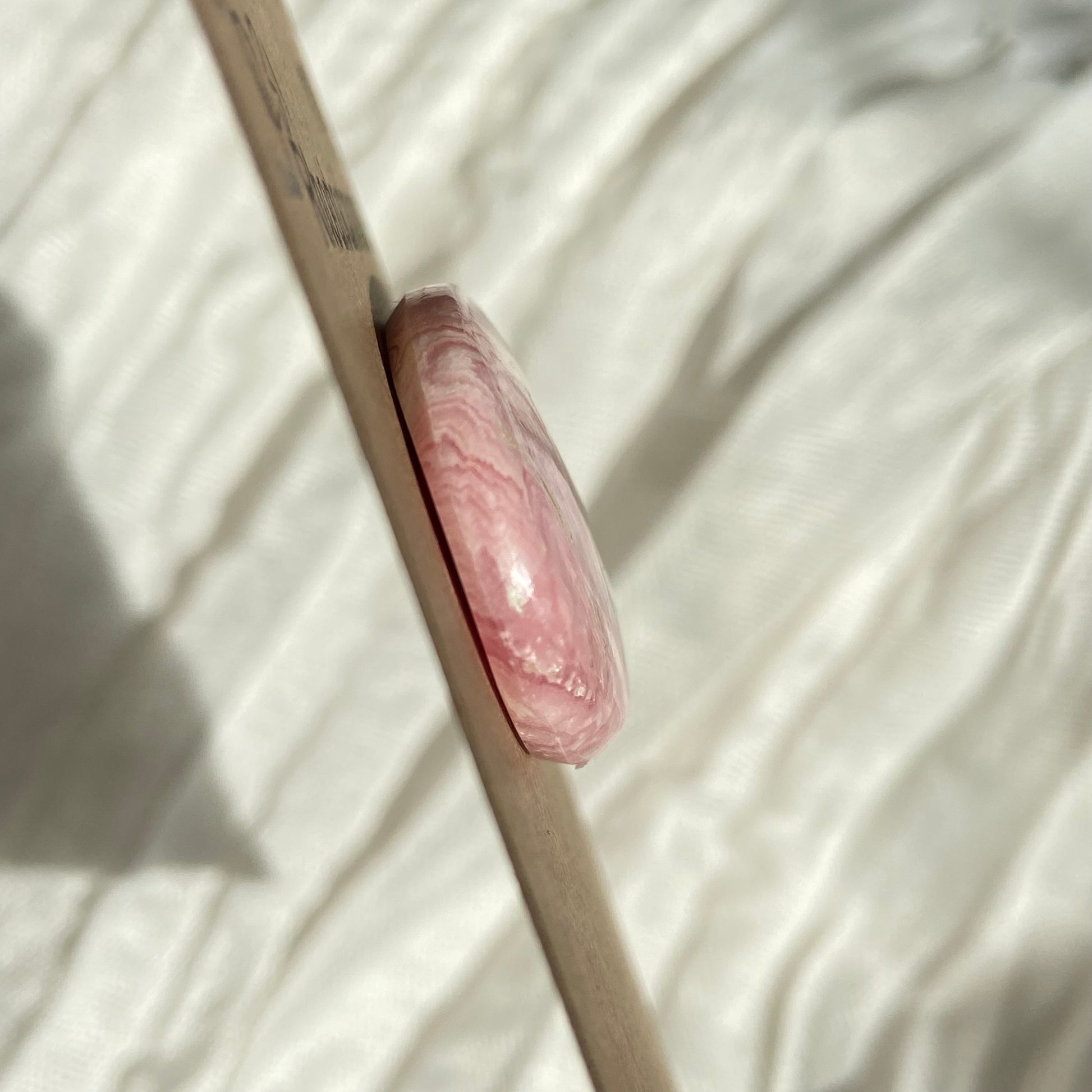 Rhodochrosite Cabochon - R31 42FA0941-7DE7-40F5-A739-862E07844998 Brandedandwild.com