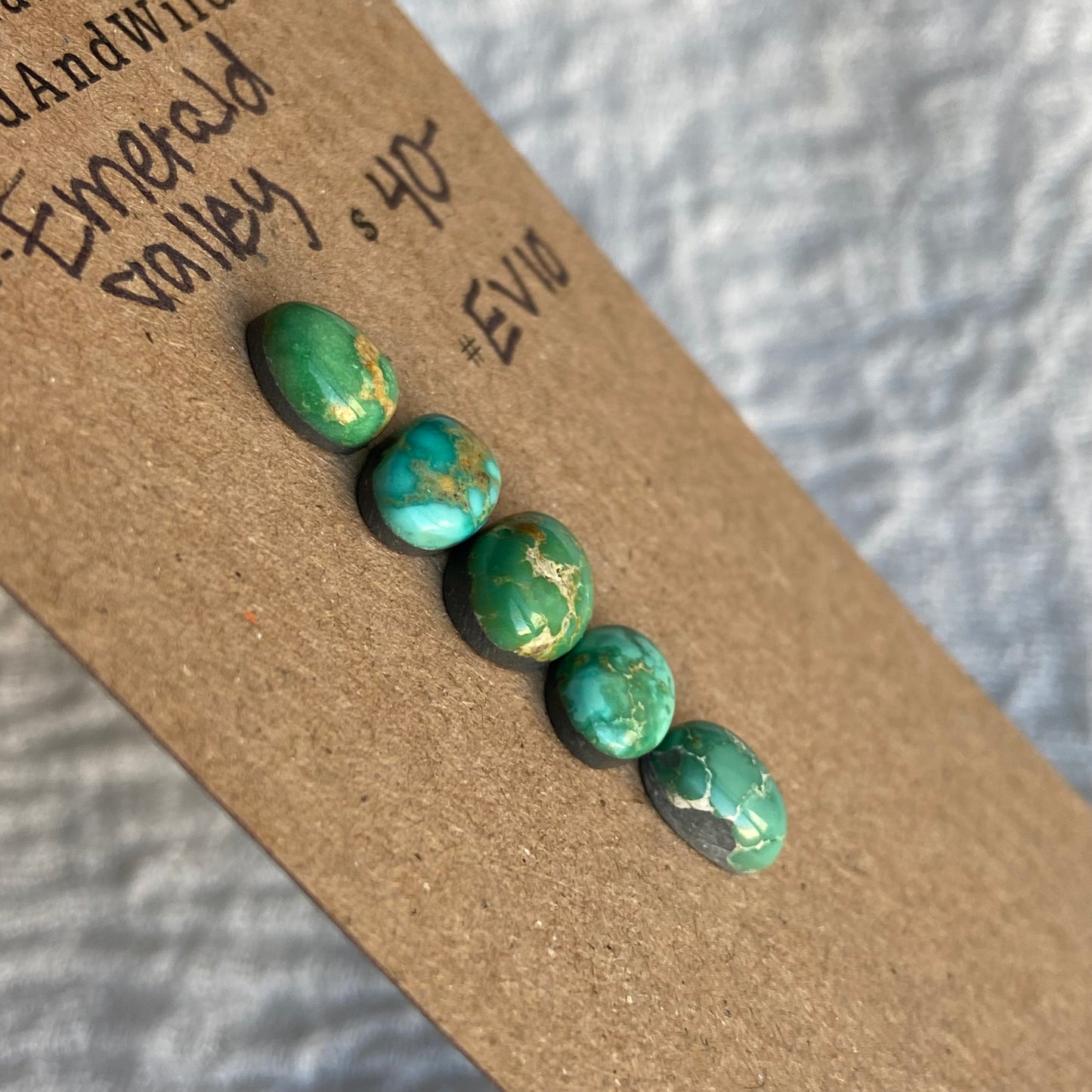Emerald Valley Turquoise Cabochon - EV10