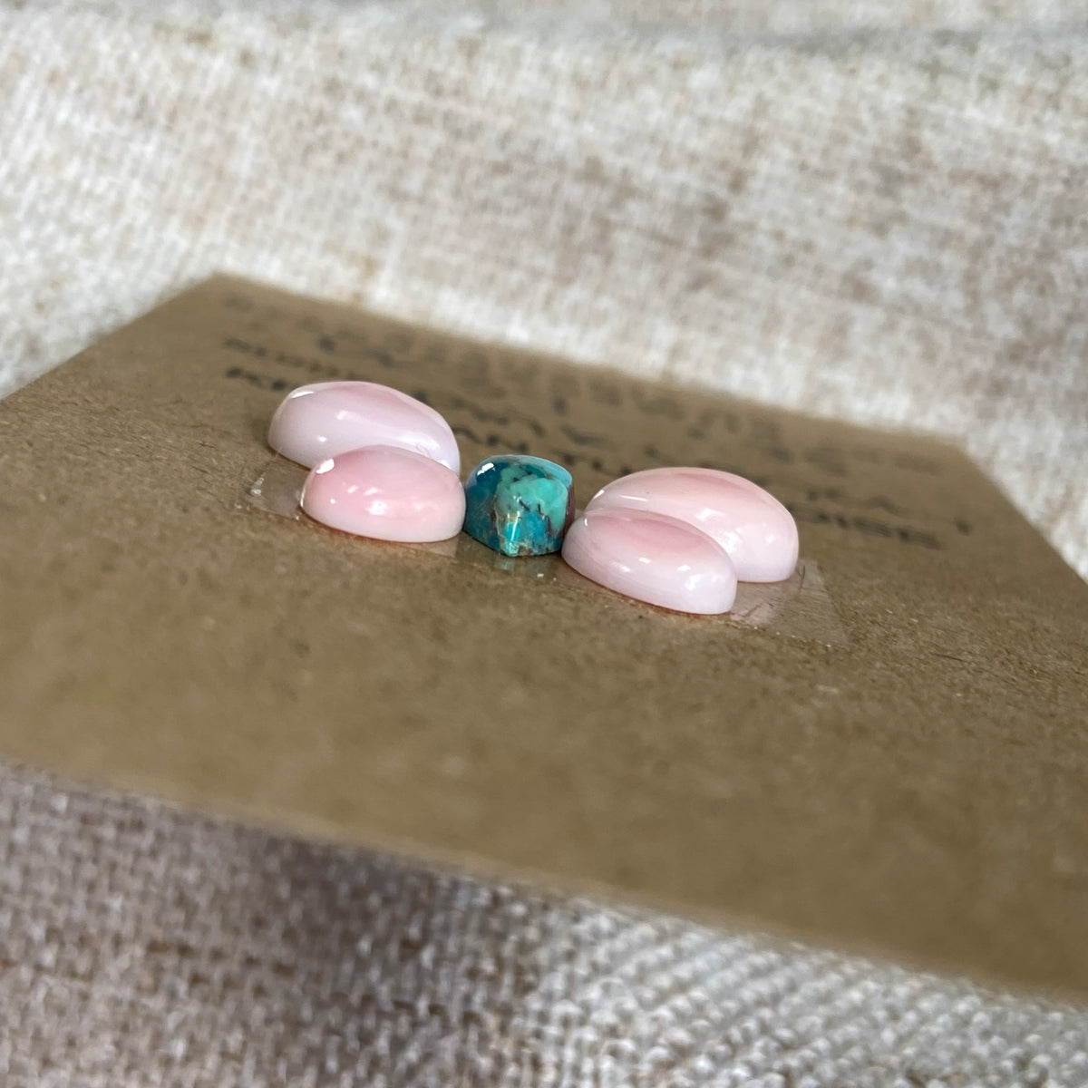 Pink Conch / Kingman Cabochon - PK37 43384C14-DBEE-4AF7-82B3-935F6CF9D509 Brandedandwild.com
