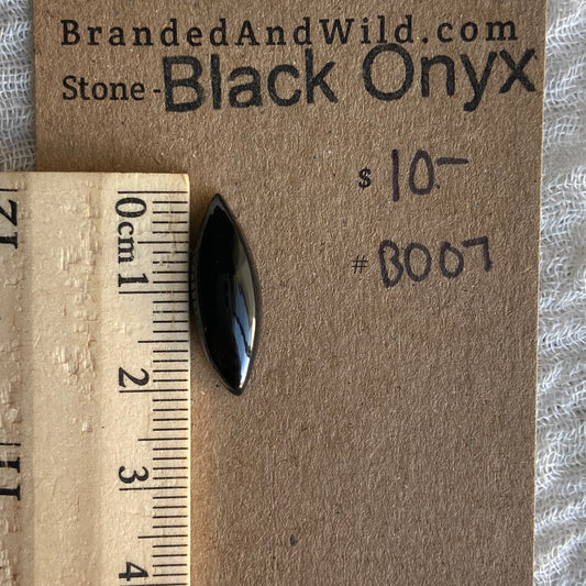 Black Onyx - Cabochon - BO07