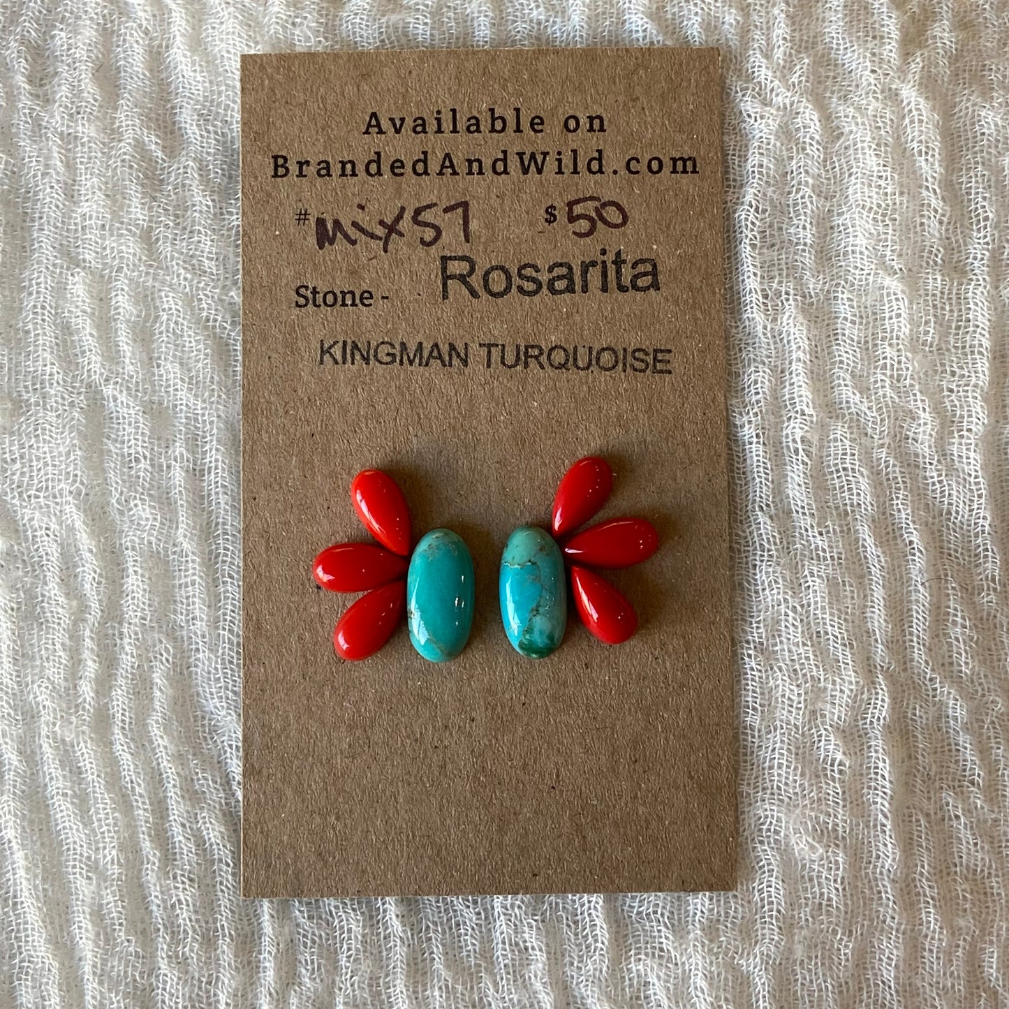 Rosarita / Kingman Cabochon - MIX57