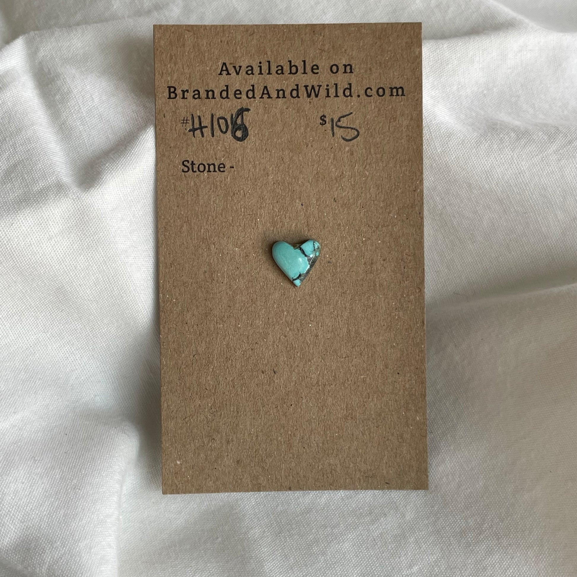 Hubei Turquoise Cabochon - H106 436B4D5D-E16D-4205-8029-A4BB8CC84674 Brandedandwild.com