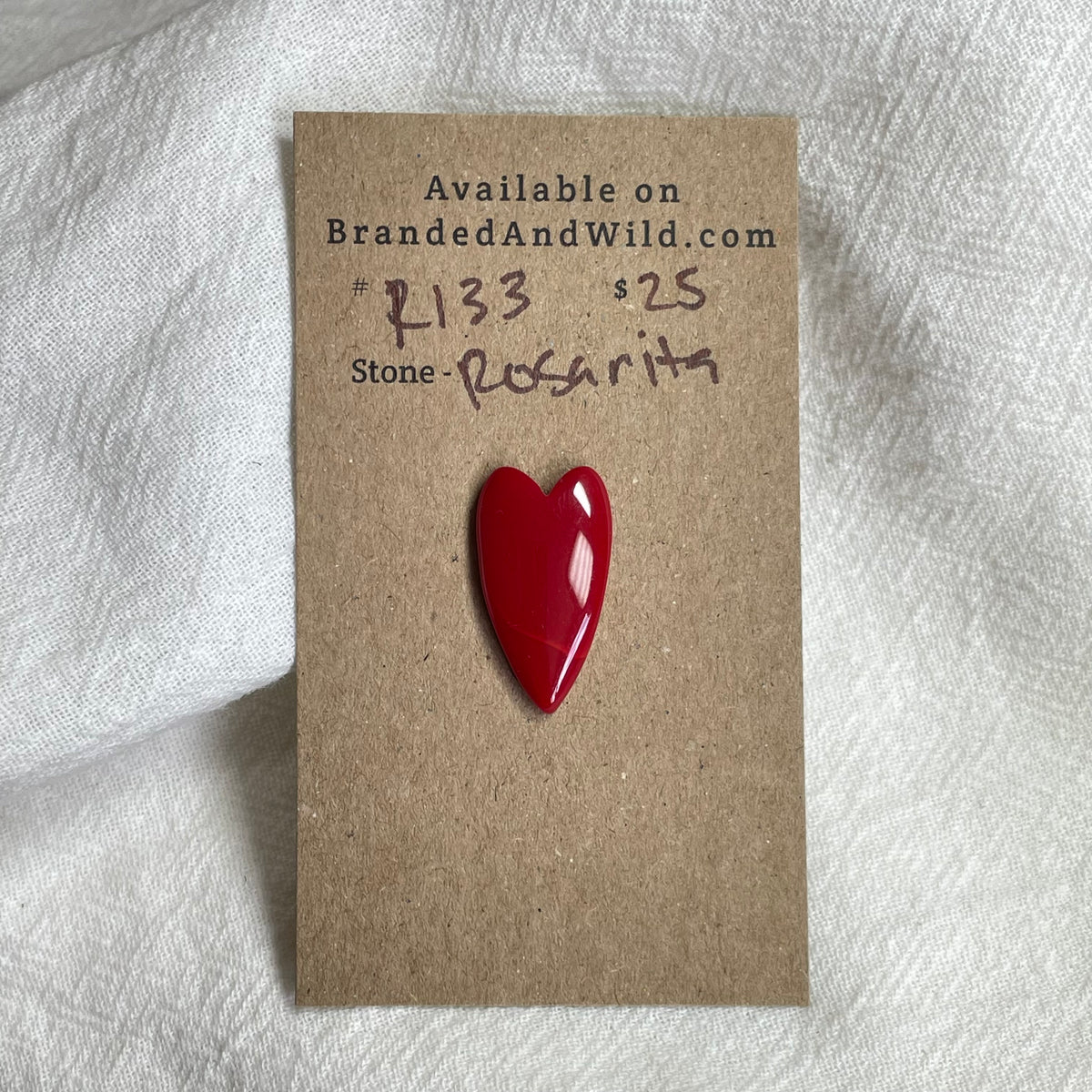 Rosarita - Cabochon - R133 43841C6C-734C-4C3C-9EC6-FD93DA4EACEE Brandedandwild.com