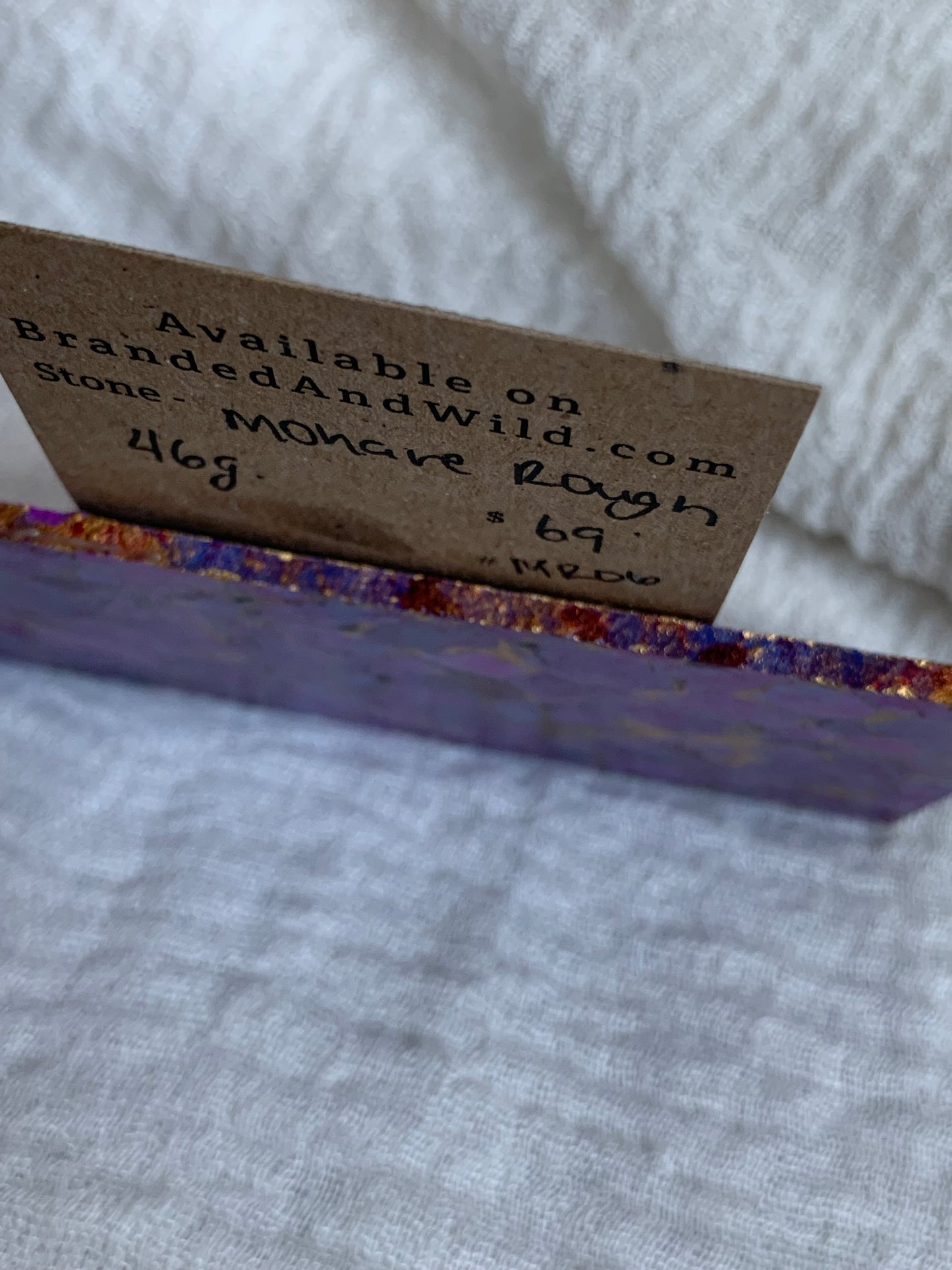 Mohave rough Cabochon - MR06