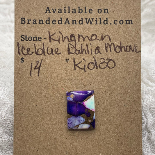 Kingman Ice Blue Dahlia Mohave - KID30