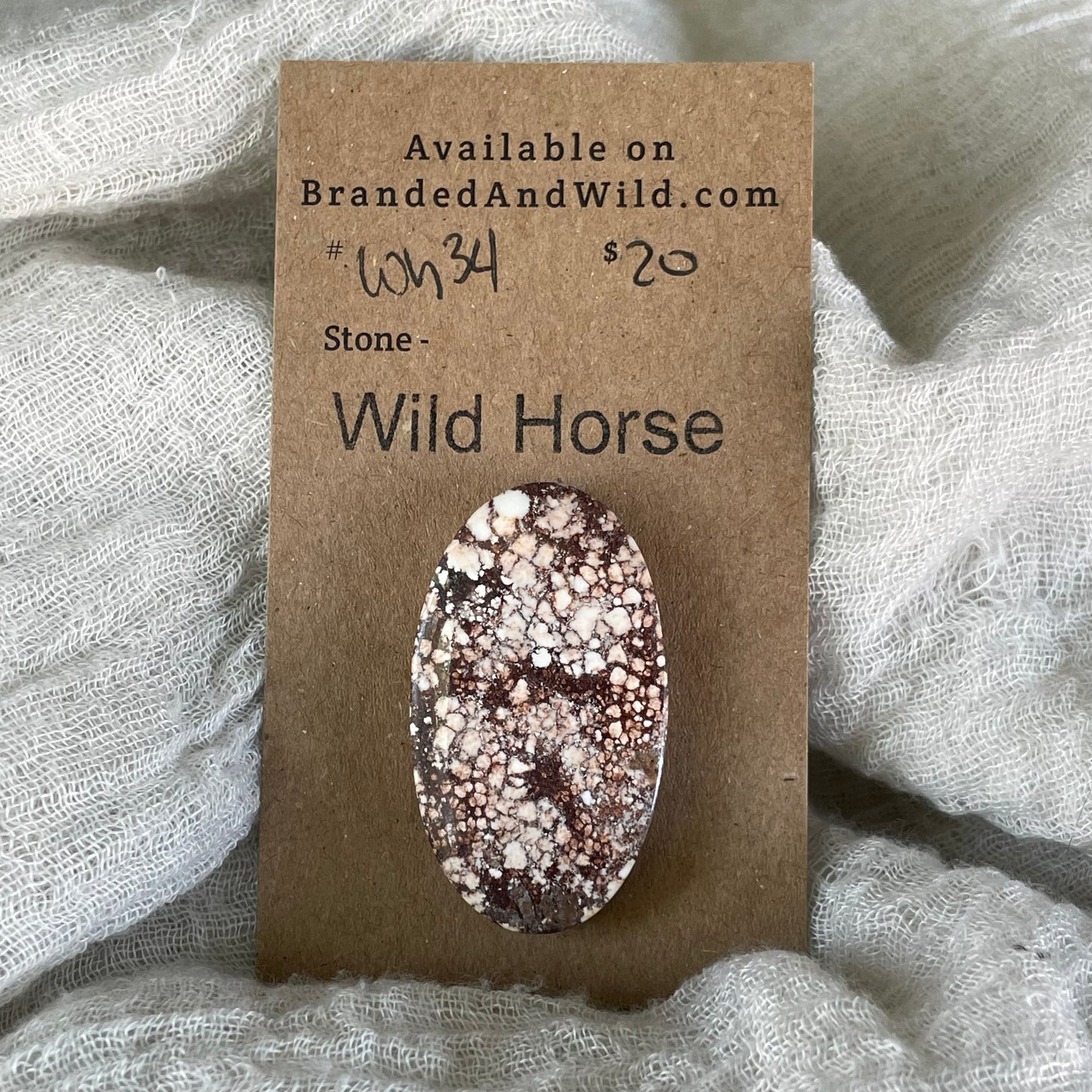 Wild Horse Cabochon - WH34