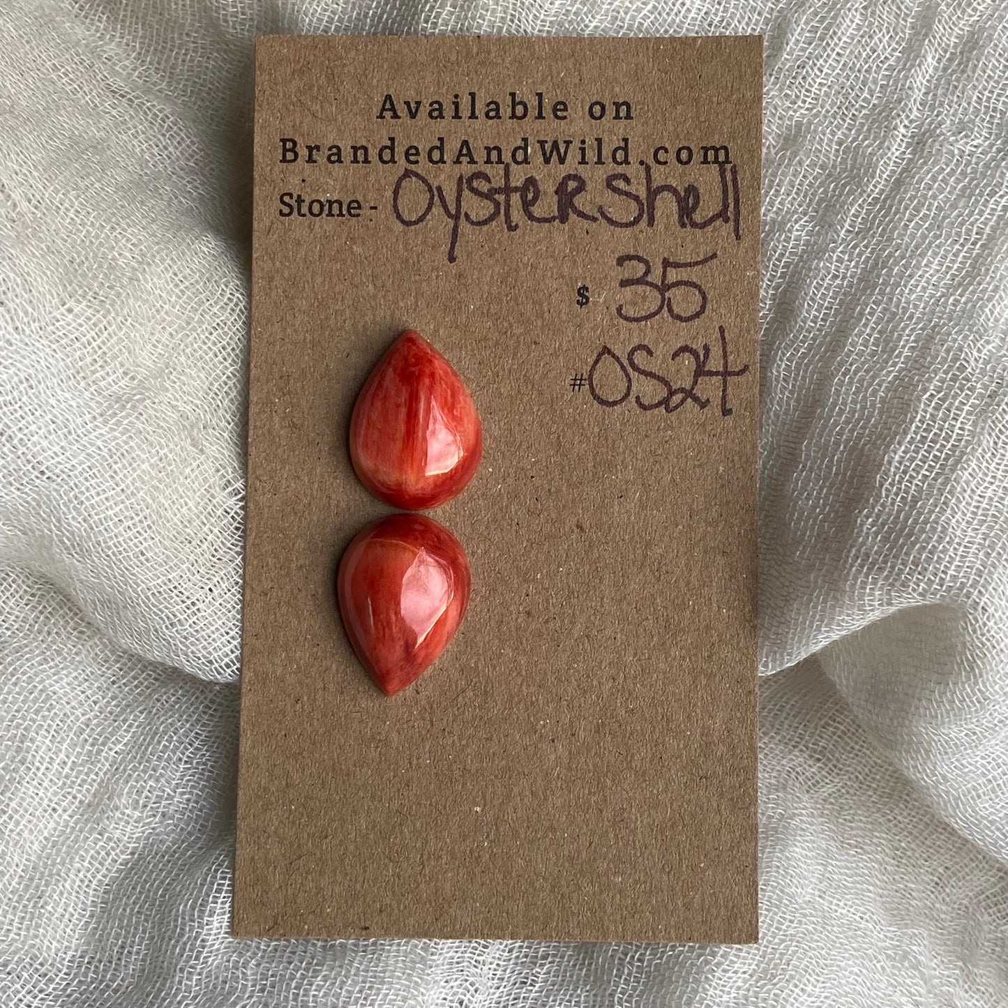 Oystershell Cabochon - 0S24