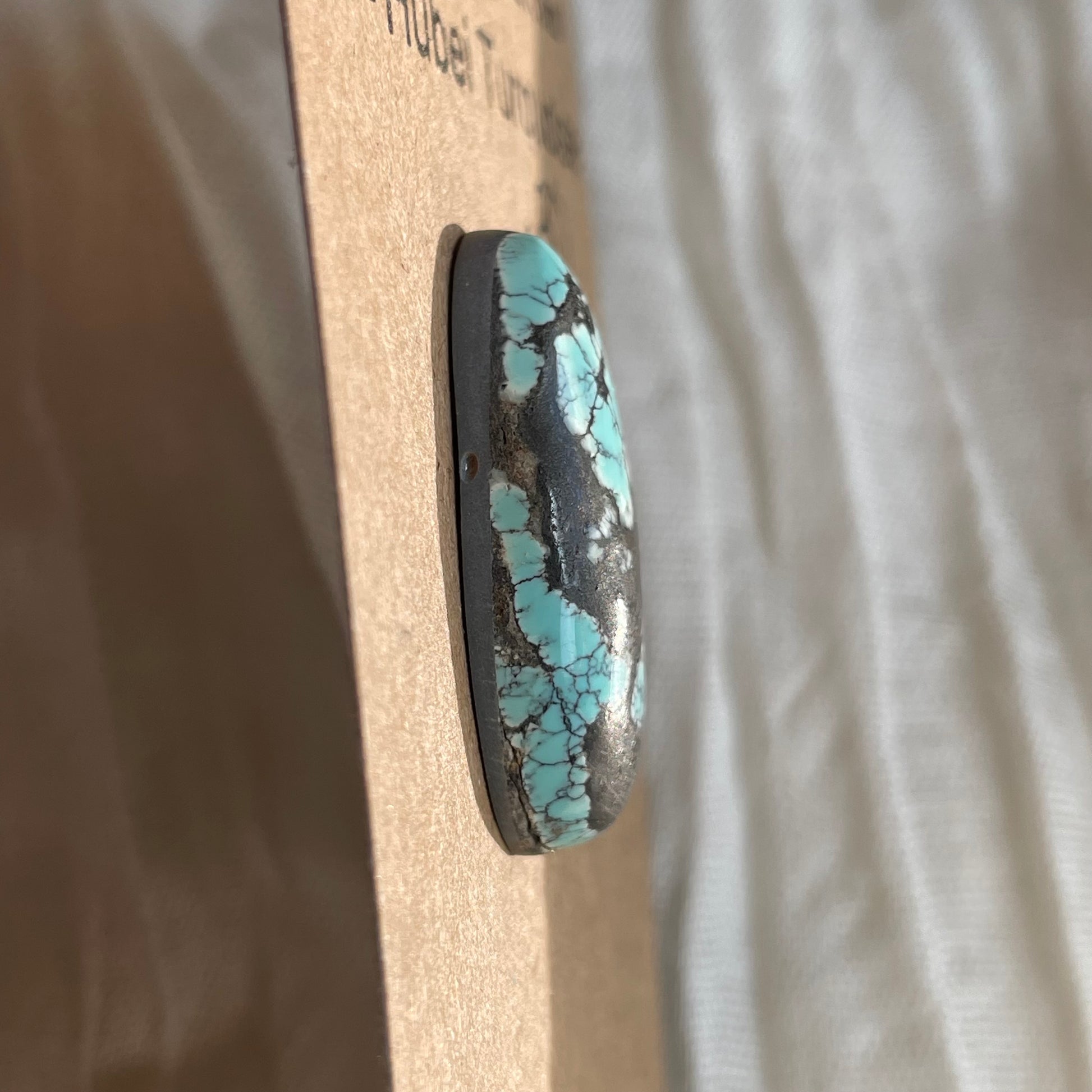 Hubei Turquoise Cabochon - H86 43B91C25-DFD0-44DD-9C2A-0F05C51E55B1 Brandedandwild.com