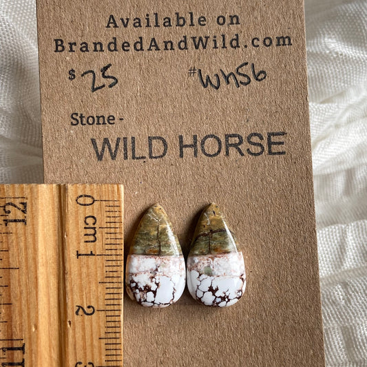 Wild Horse Cabochon - WH56 43E58421-8BD7-4A8A-A501-B7CC6F55DF39 Brandedandwild.com