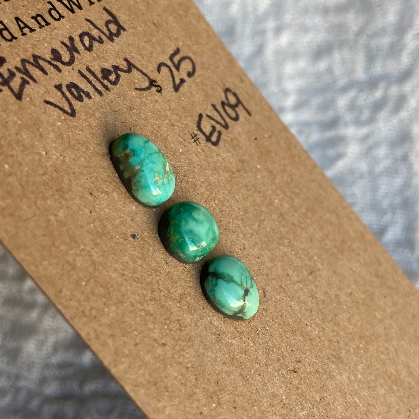 Emerald Valley Turquoise Cabochon - EV09