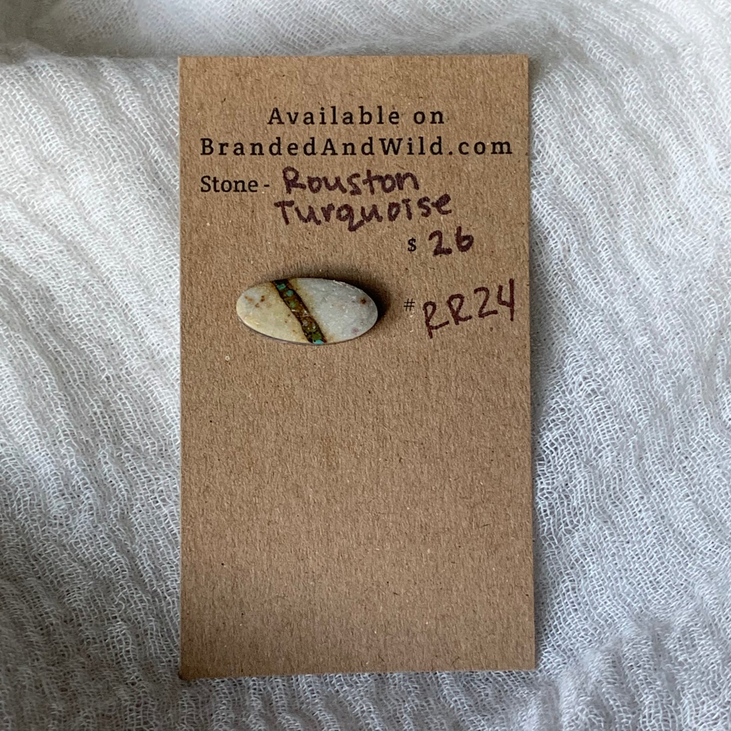 Royston Ribbon Turquoise Cabochon RR24