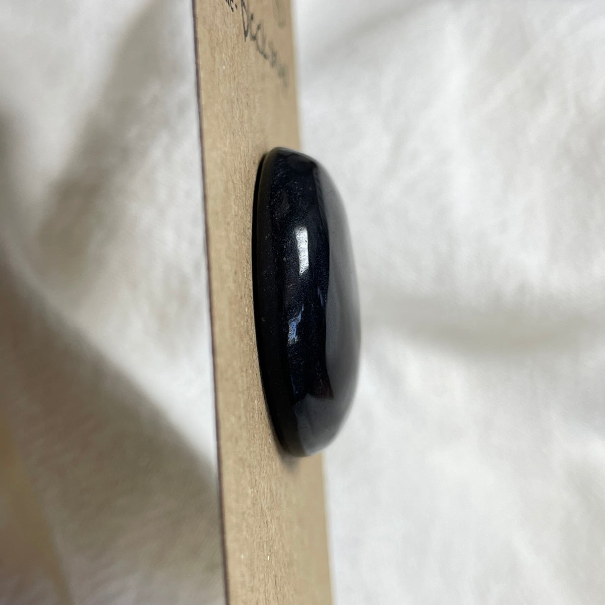 Black Onyx - Cabochon - B008 4427E9BC-65D4-4B44-9427-979E23B606F2 Brandedandwild.com