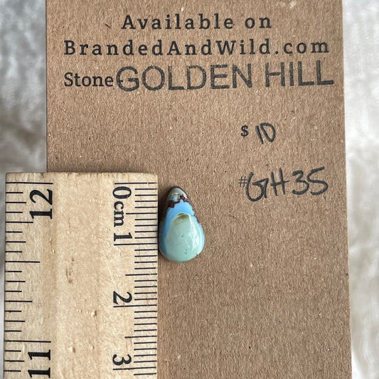 Golden Hill Cabochon - GH35 443A1C2F-BBDA-4032-835B-D1765D935E7D Brandedandwild.com