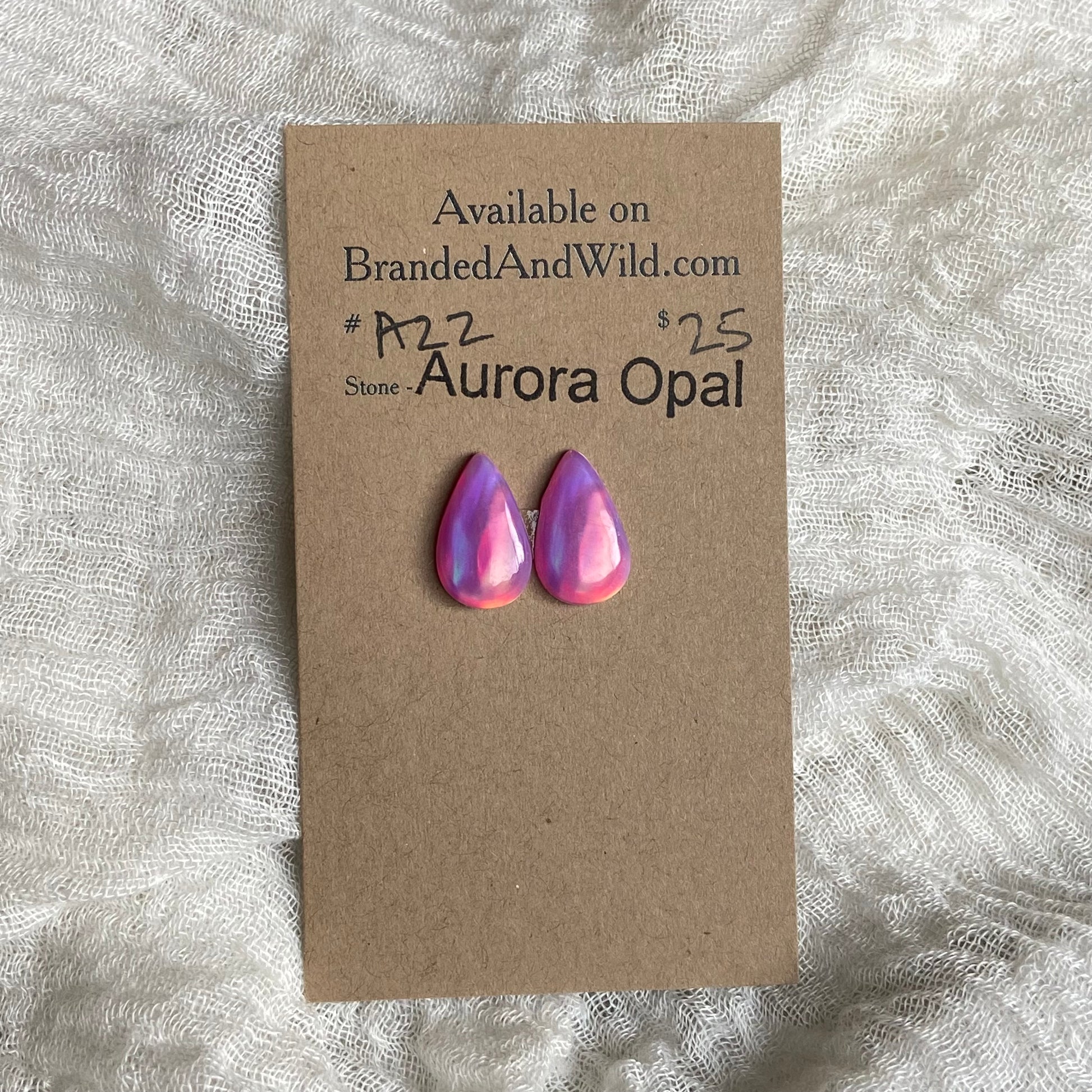 Aurora Opal Cabochon - A22 4445094E-C748-44A7-B65D-911F87548AF9 Brandedandwild.com