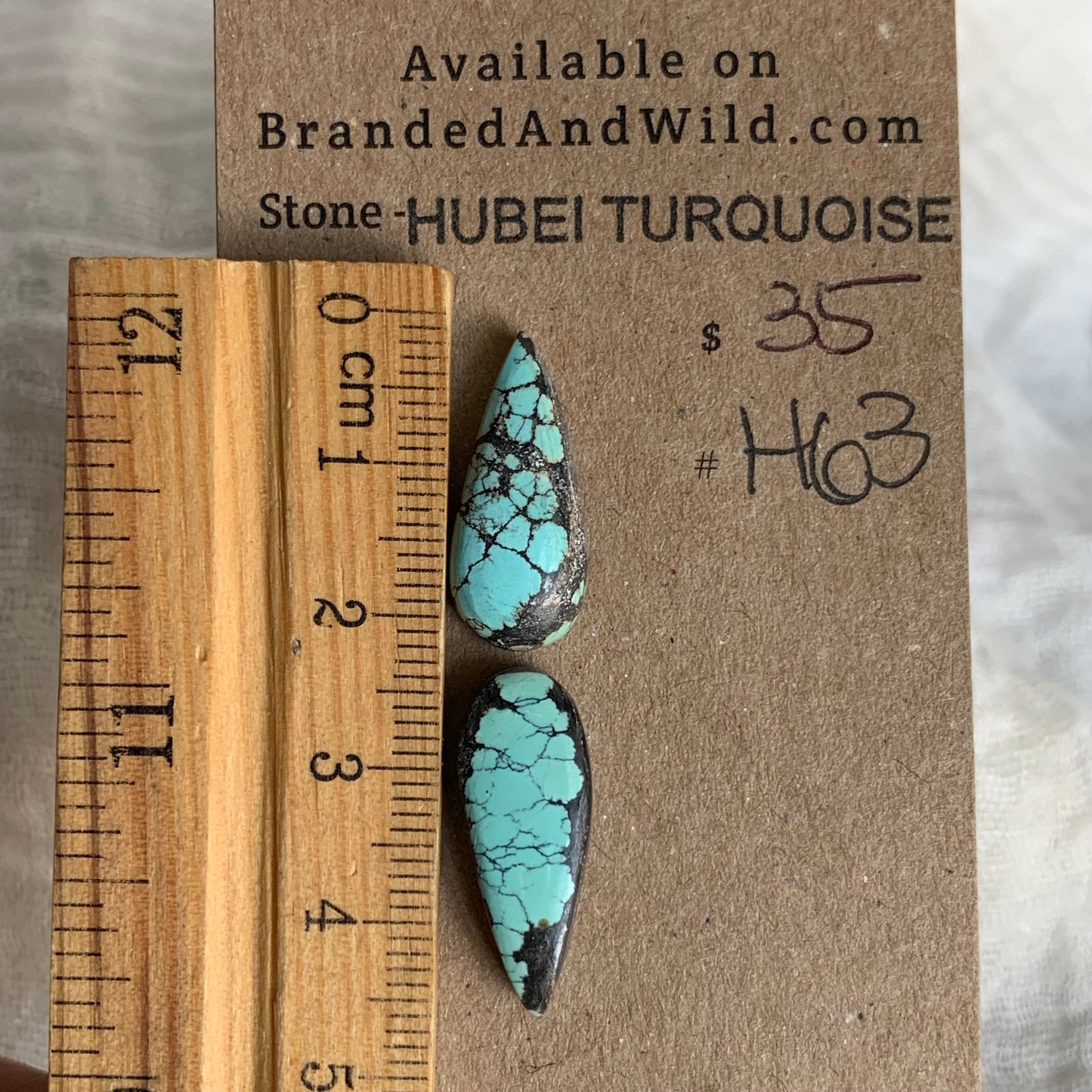Hubei Turquoise Cabochon - H63