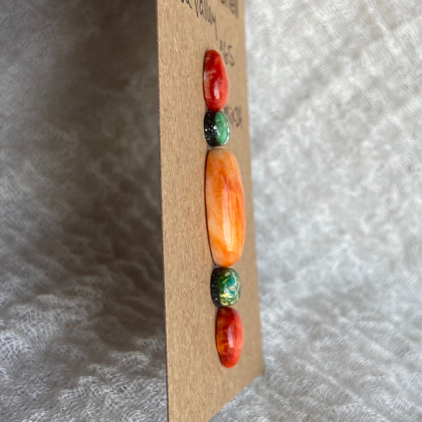 Verde Valley / Oyster Shell Cabochon - Mix24