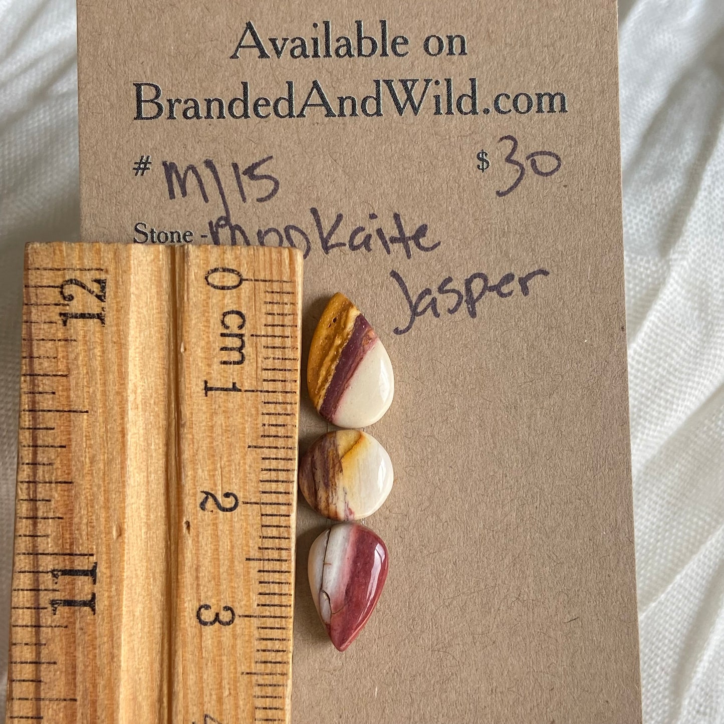 Mookaite Jasper Cabochon - MJ15 44CFD865-16AB-4848-AF28-F8F754C9B539 Brandedandwild.com