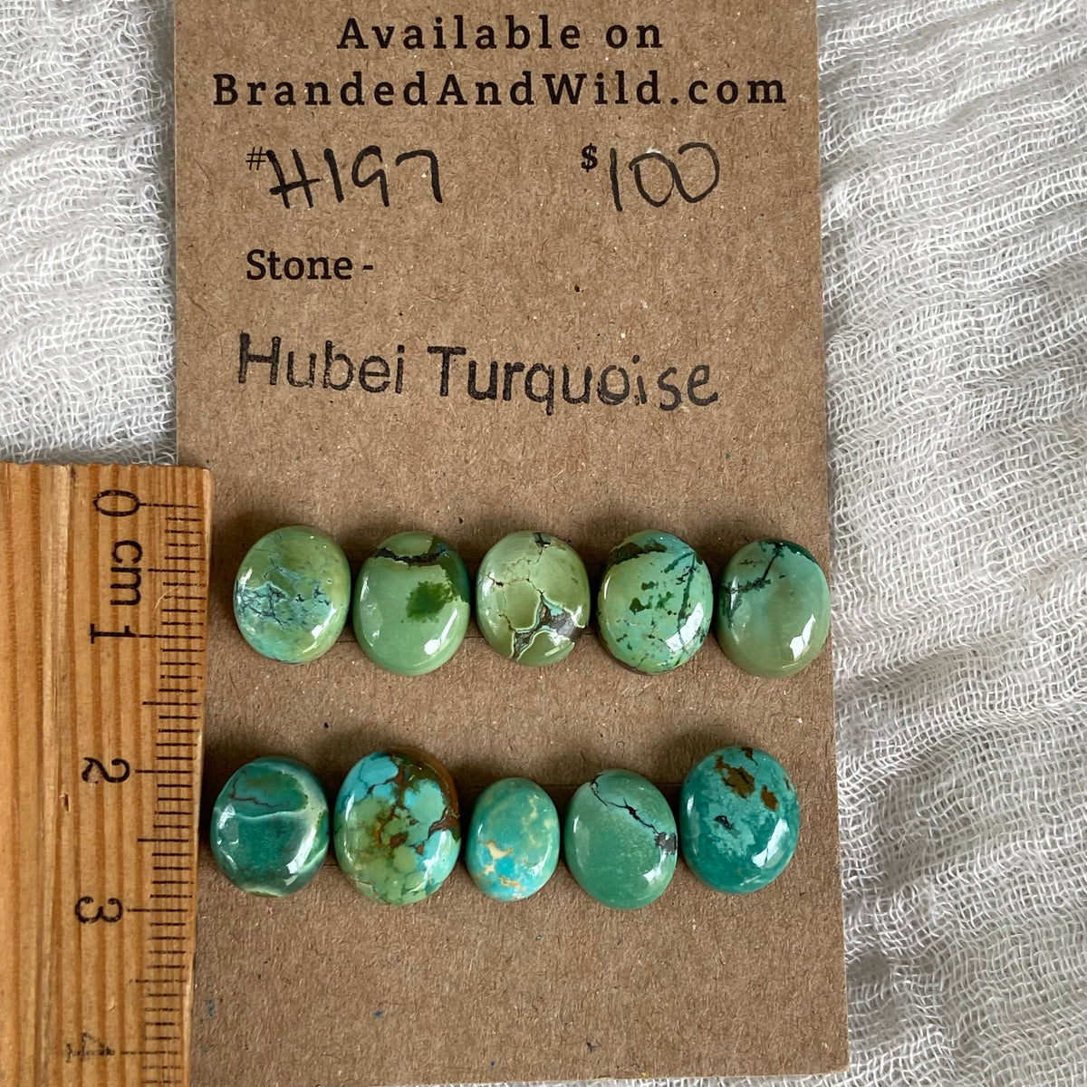 Hubei Turquoise Cabochon - H197