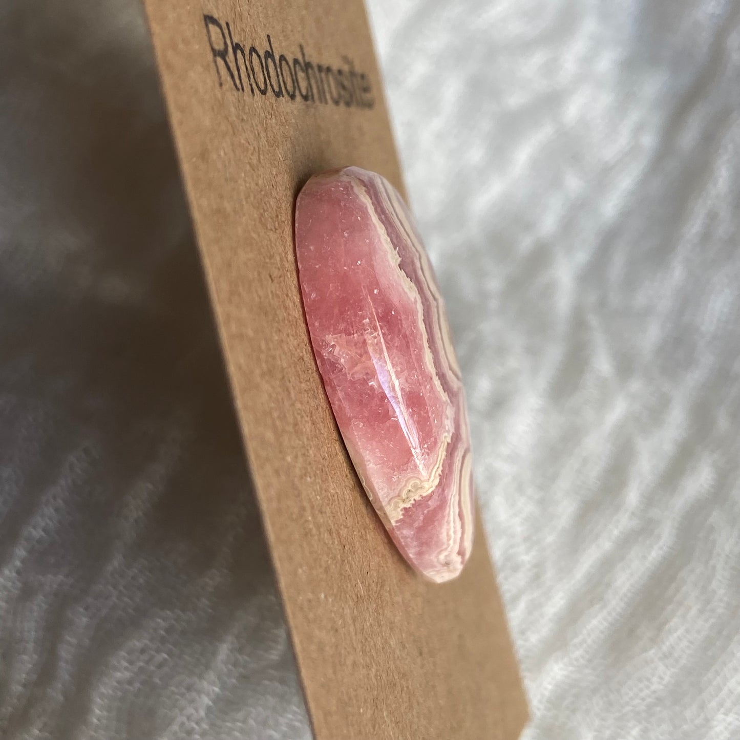Rhodochrosite Cabochon - R75
