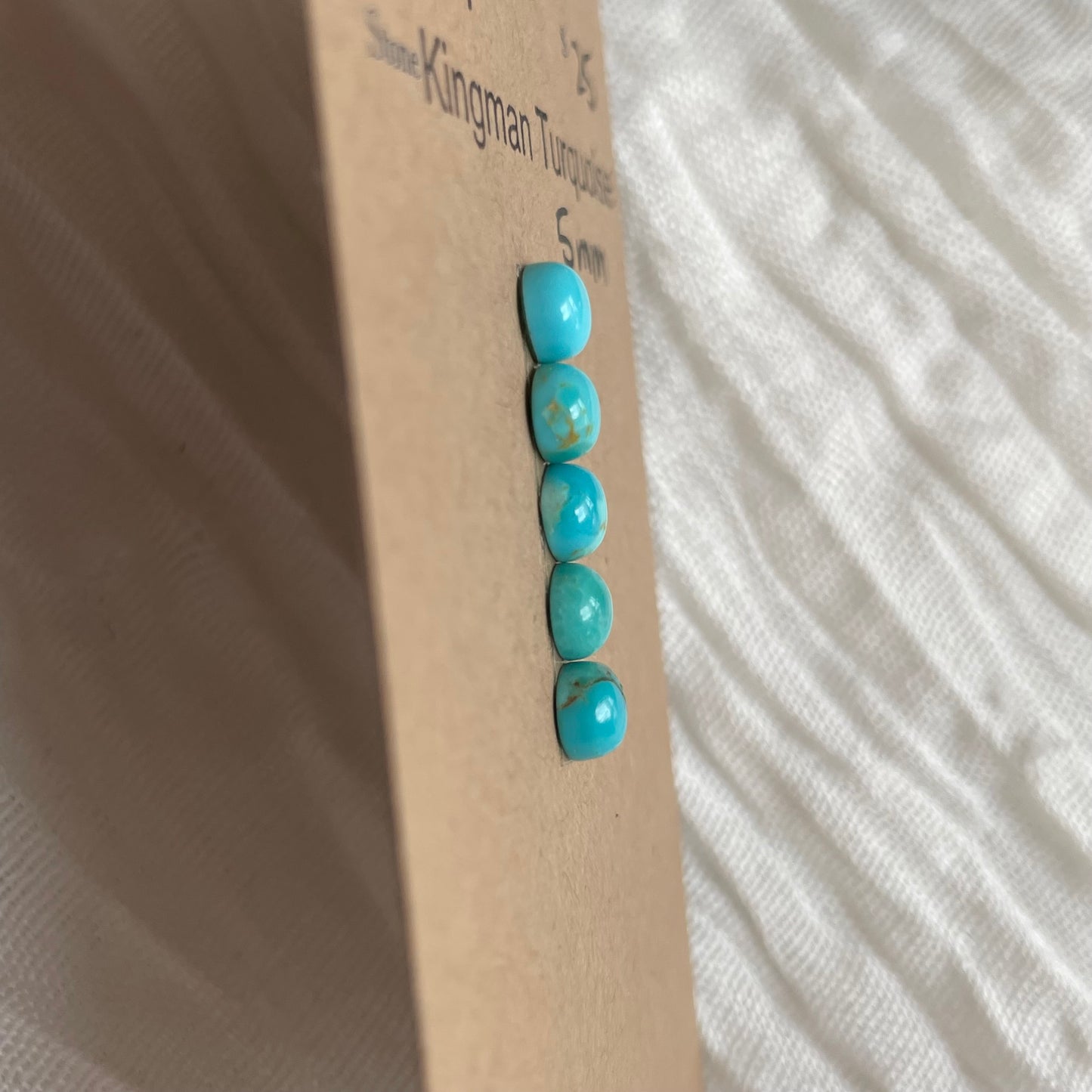 Kingman Turquoise Cabochon - KT17 451CE7C4-B342-43DF-85A4-84D06F52BB02 Brandedandwild.com