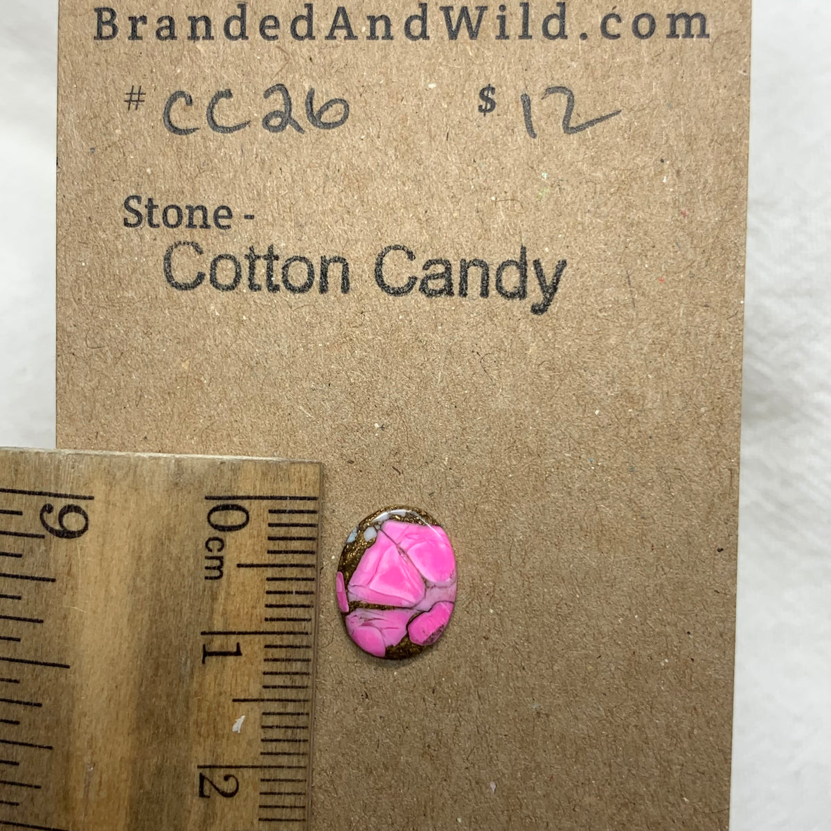 Cotton Candy Cabochon - CC26 45399DA4-4E84-4070-B280-76D61A6D74EF Brandedandwild.com