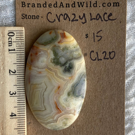 Crazy Lace Cabochon - CL20