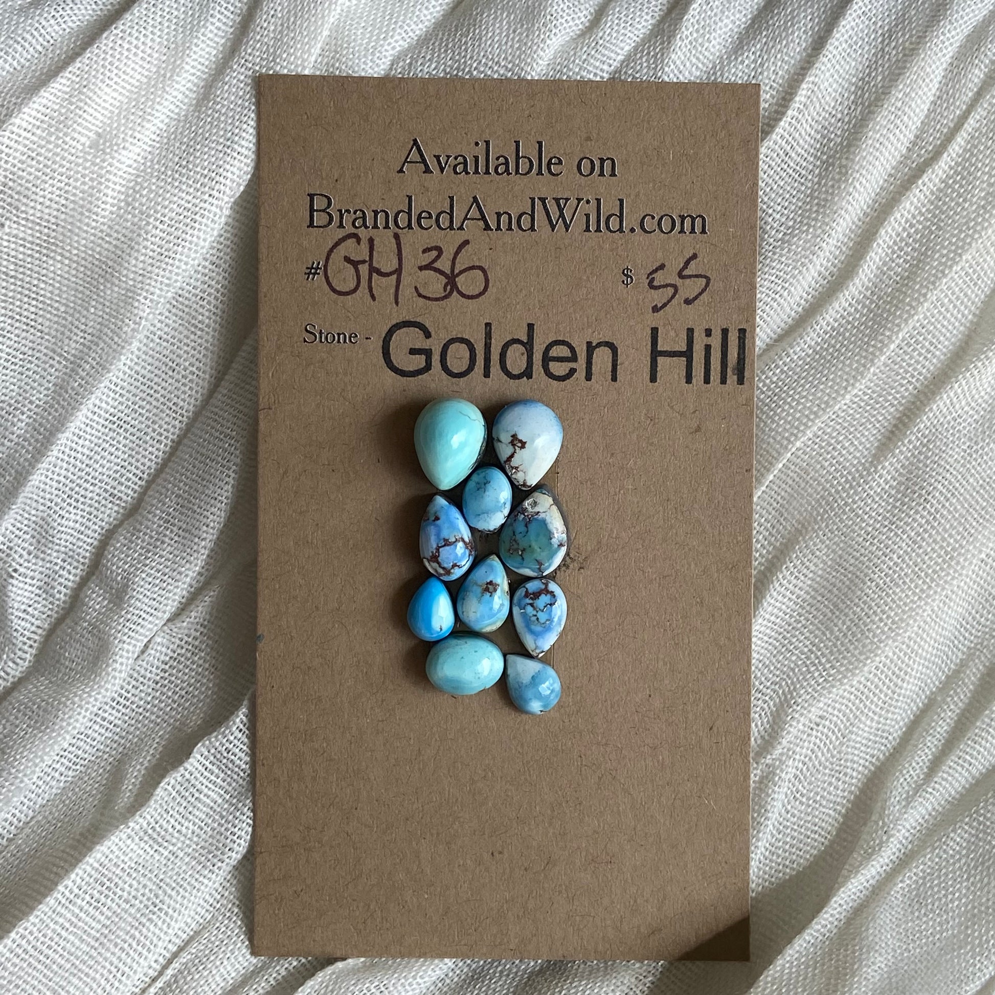 Golden Hill Cabochon - GH36 4569932D-322C-4D62-9B05-F9DA70601761 Brandedandwild.com