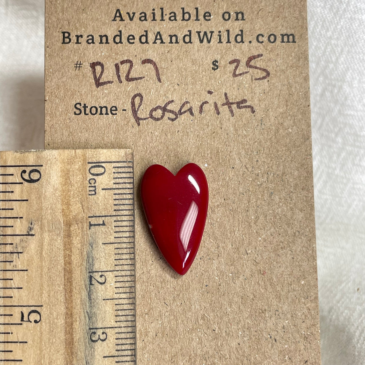 Rosarita - Cabochon - R127 4575E0B8-514A-44A3-B126-A902B7BF5853 Brandedandwild.com