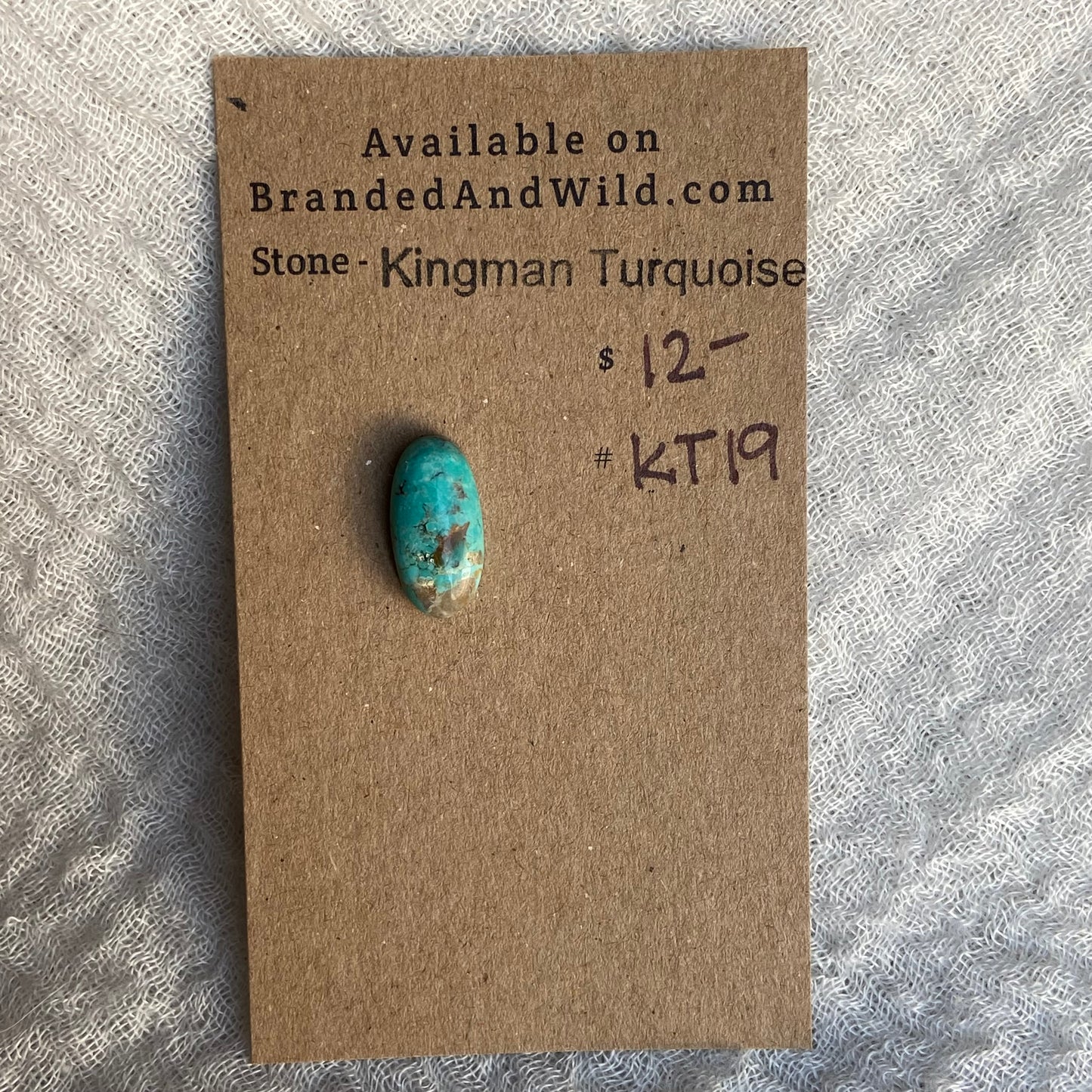 Kingman Turquoise Cabochon - KT19