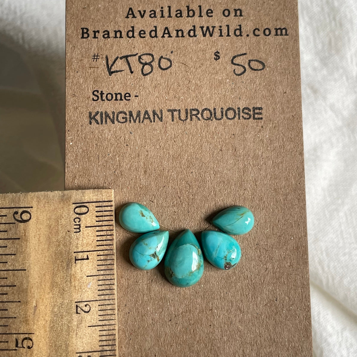 Kingman Turquoise Cabochon - KT80