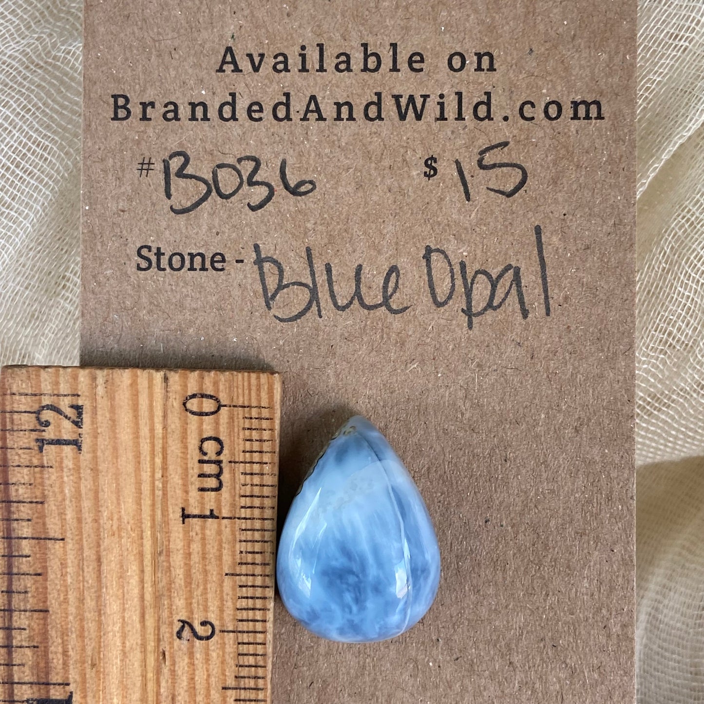 Blue Opal Cabochon - B036