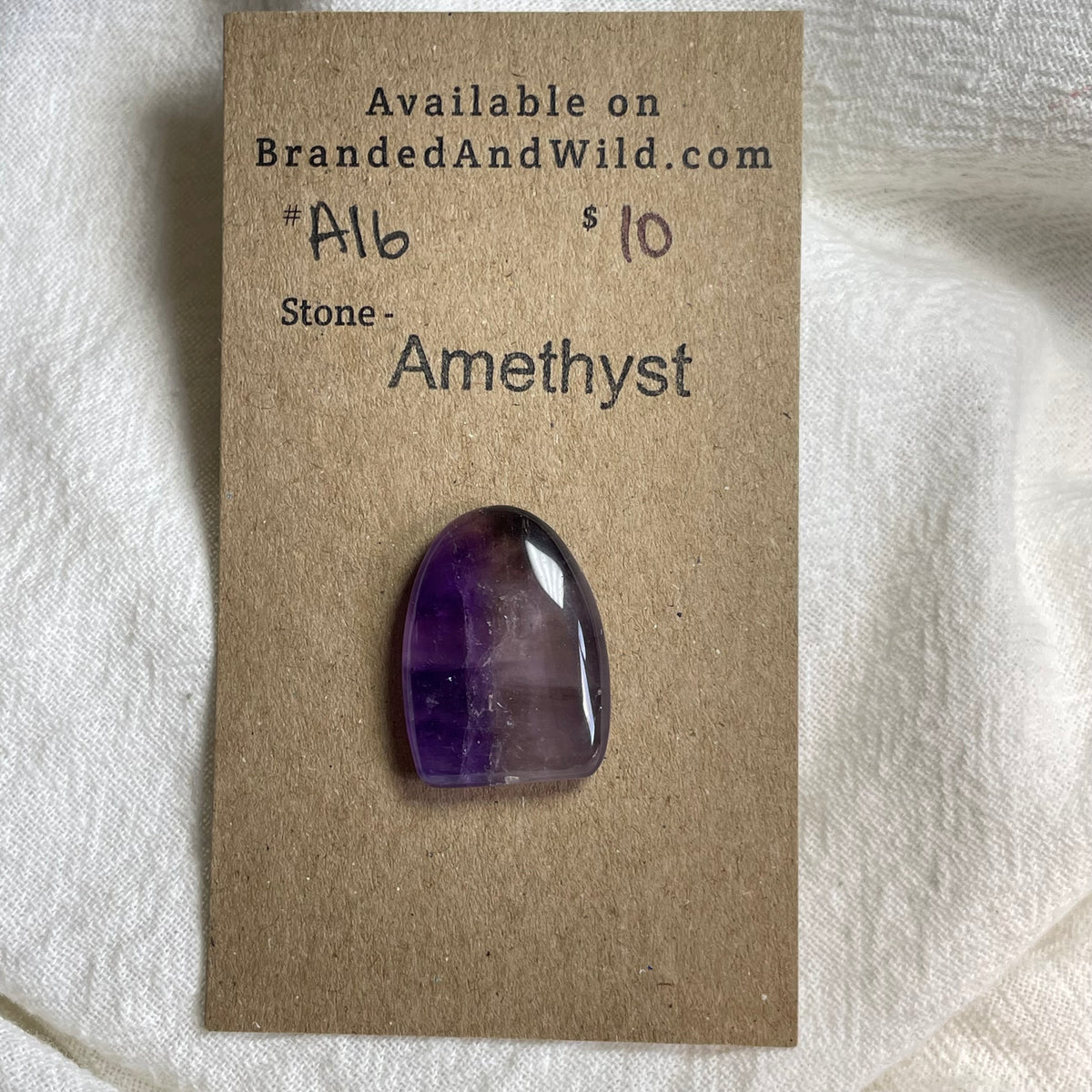 Amethyst Cabochon - A16 45A3929A-BF2C-468D-9016-FF7E2719F067 Brandedandwild.com