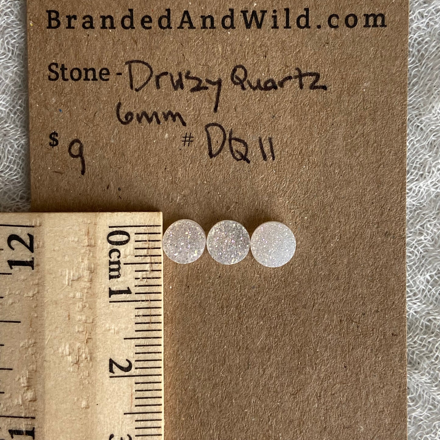 Druzy Quartz Cabochon - DQ11