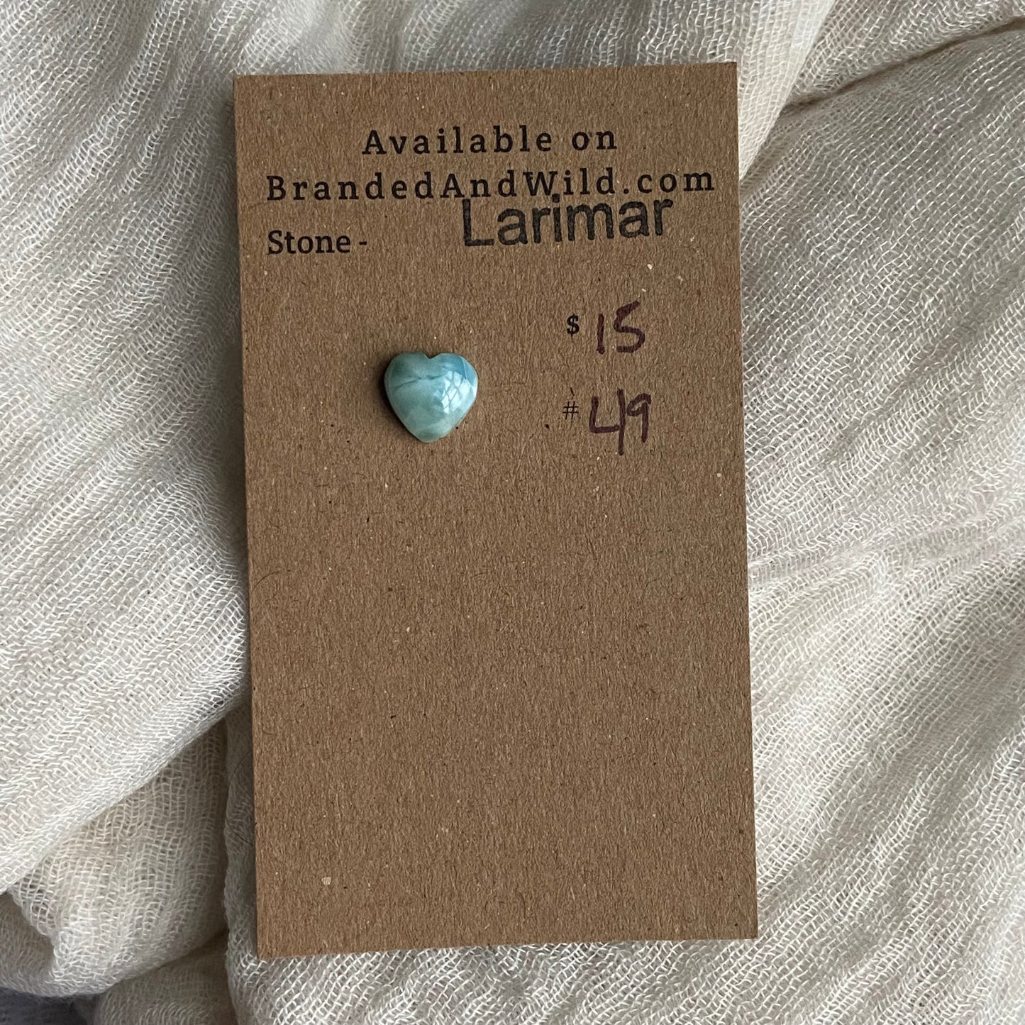 Larimar Cabochon - L49