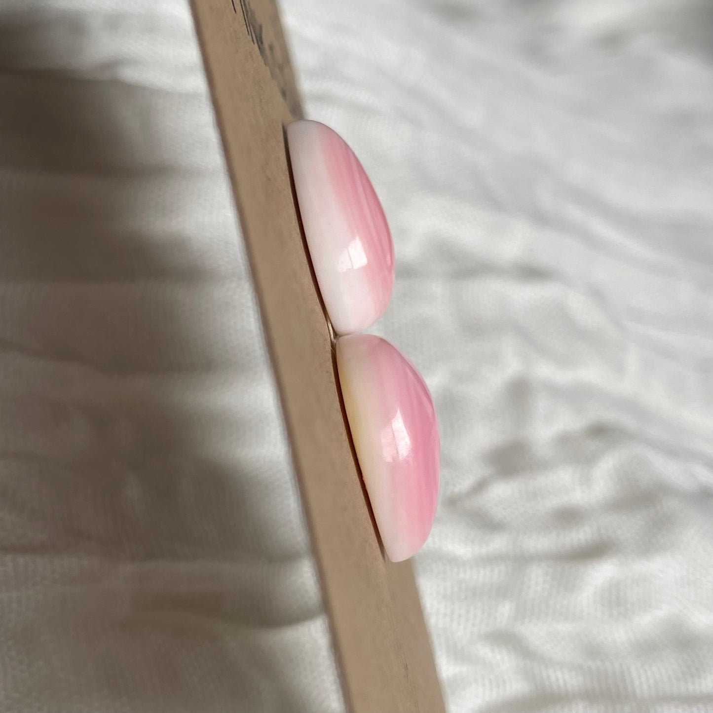 Pink Conch Cabochon - PC37 45C15127-837A-4986-A8B3-6BAC0FA3CB5D Brandedandwild.com