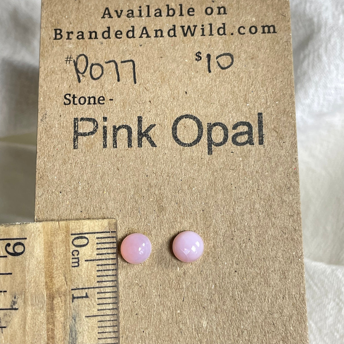 Pink Opal Cabochon - PO77 45E5FABD-8EBF-49C2-A535-F5A65EF2AD77 Brandedandwild.com